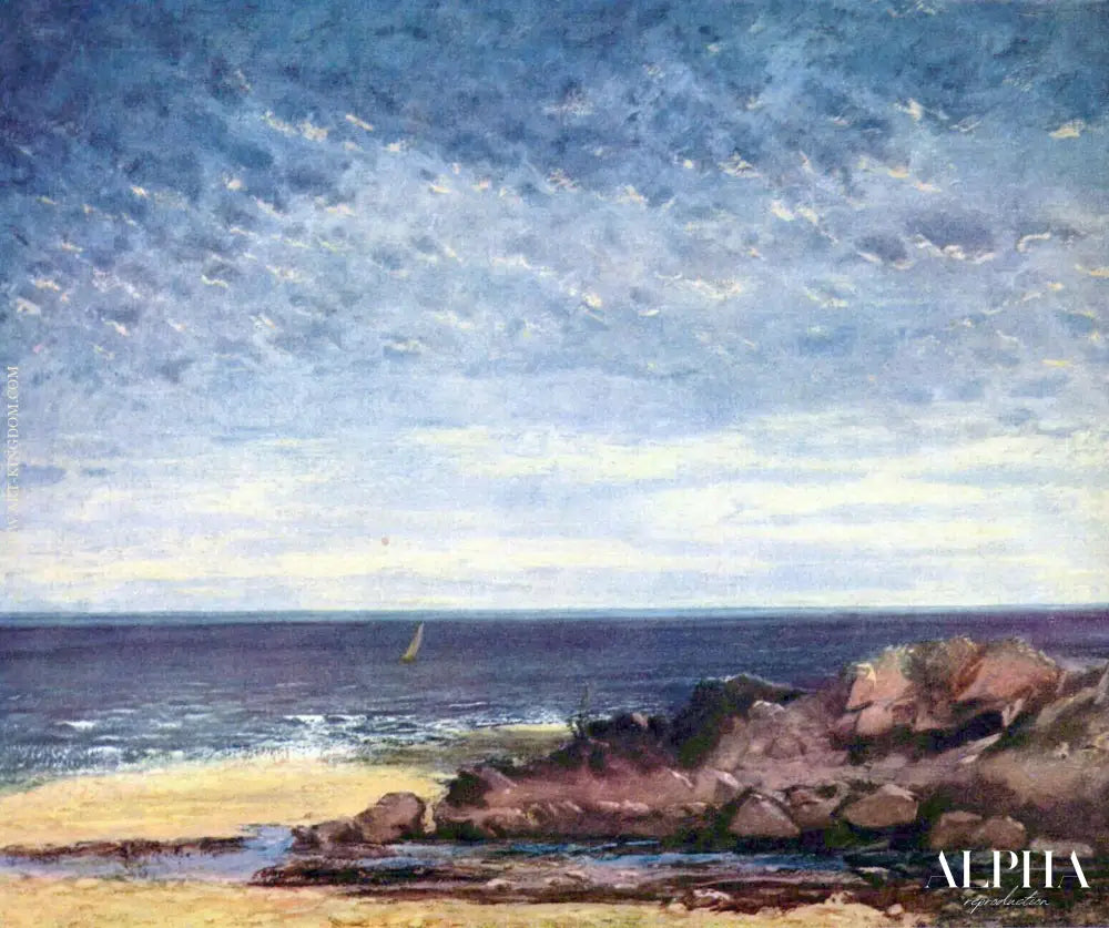 La mer - Gustave Courbet - Reproductions de tableaux et peintures haut de gamme