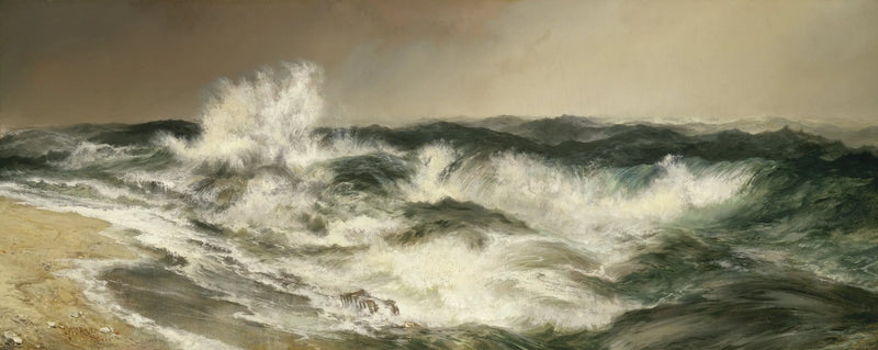 The Sea That Resonates a Lot - Thomas Moran