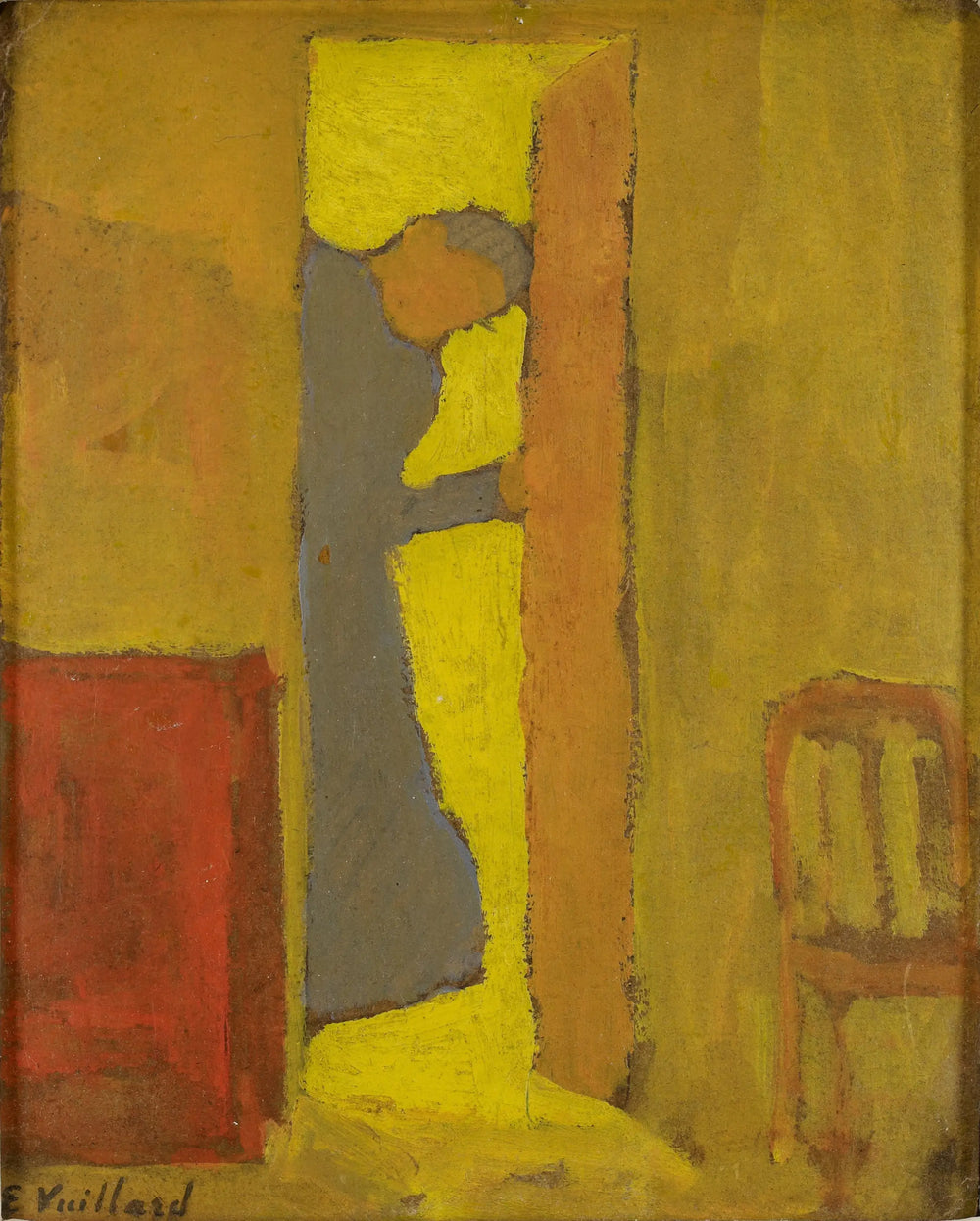 La Mère de l’artiste ouvrant une porte - Édouard Vuillard - Alpha Reproduction
