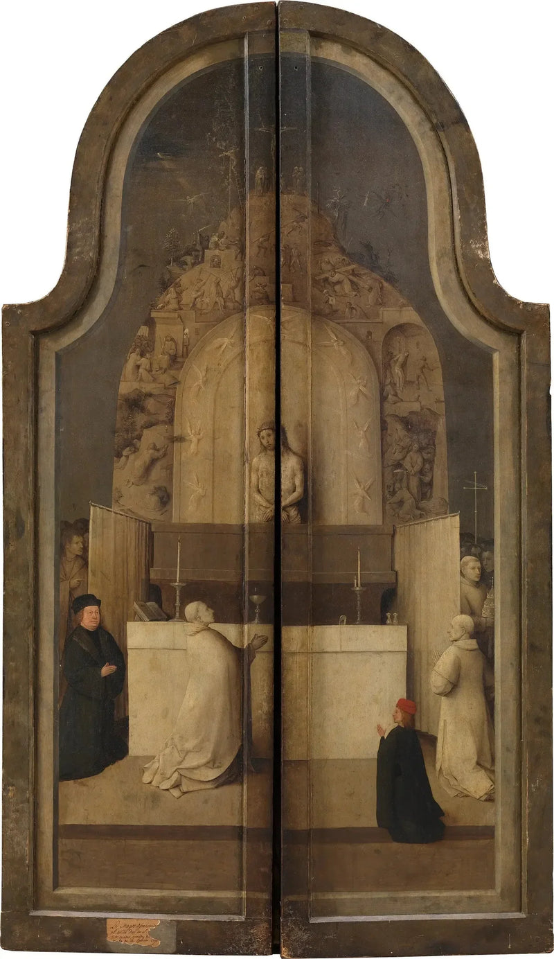 The Mass of Saint Gregory - Hieronymus Bosch
