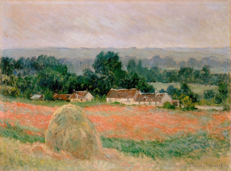 The Haystack at Giverny - Claude Monet