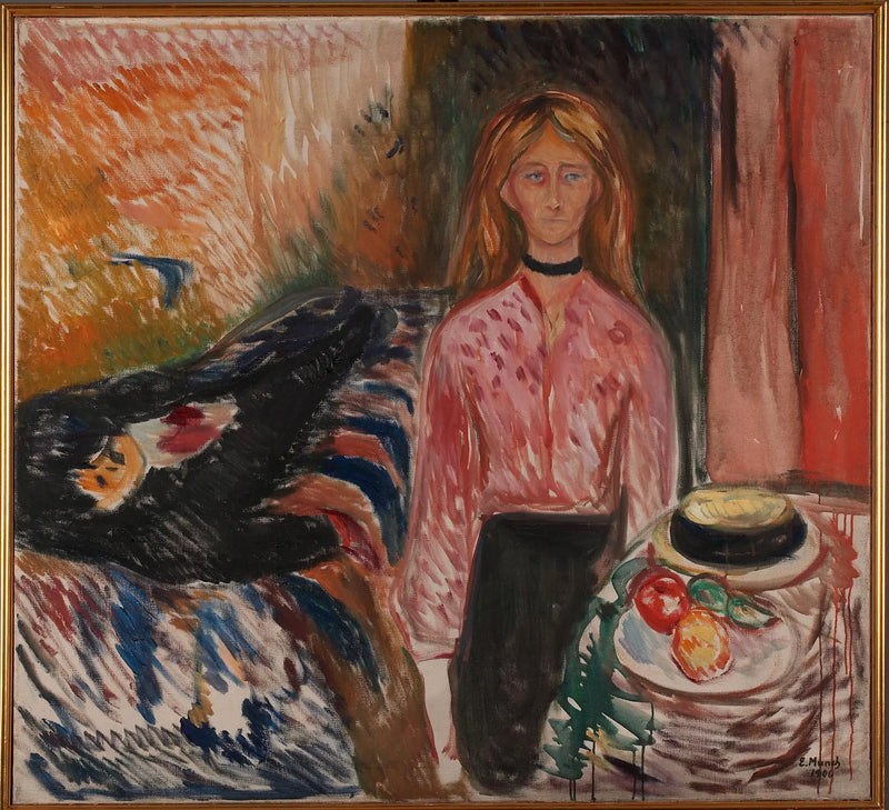 The Murderess - Edvard Munch
