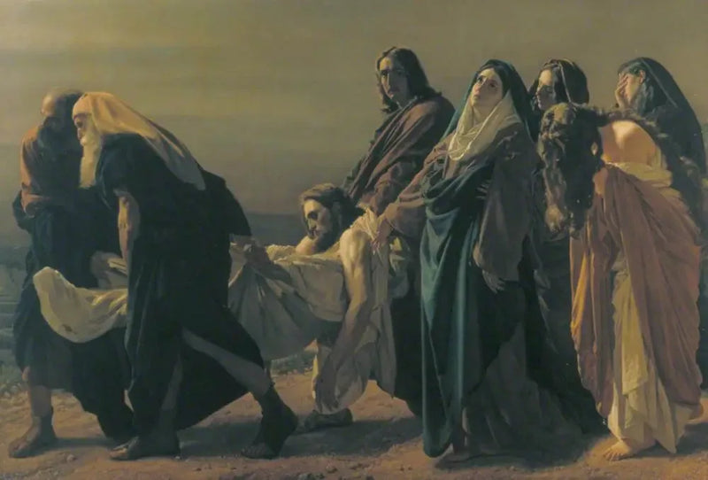 The Entombment - Antonio Ciseri