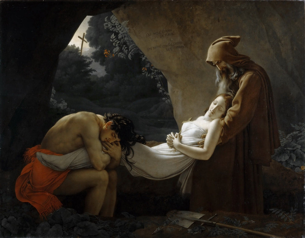 The Entombment of Atala - Anne-Louis Girodet