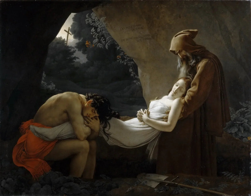 The Entombment of Atala - Anne-Louis Girodet