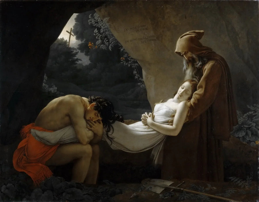 The Entombment of Atala - Anne-Louis Girodet