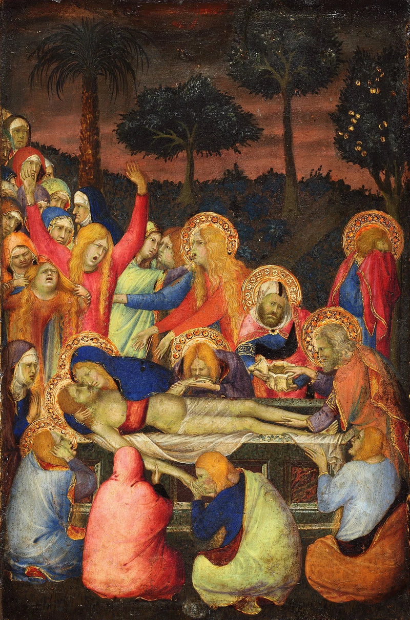 The Entombment of Christ - Simone Martini