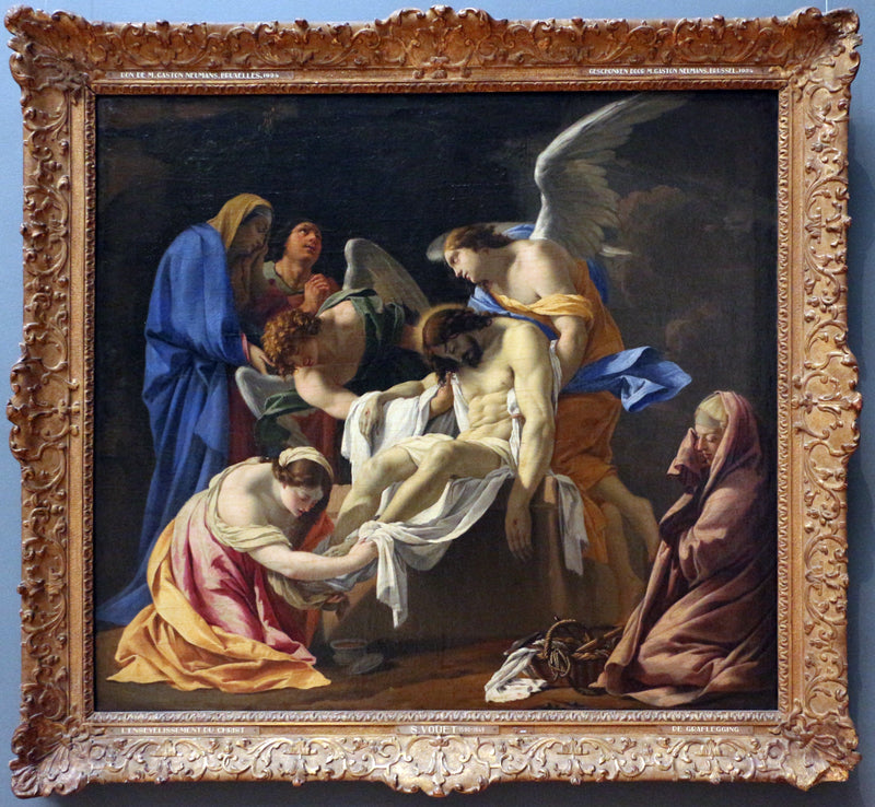 The Entombment - Simon Vouet