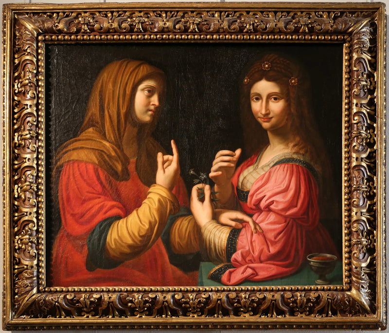 The Modesty and Vanity - Bernardino Luini