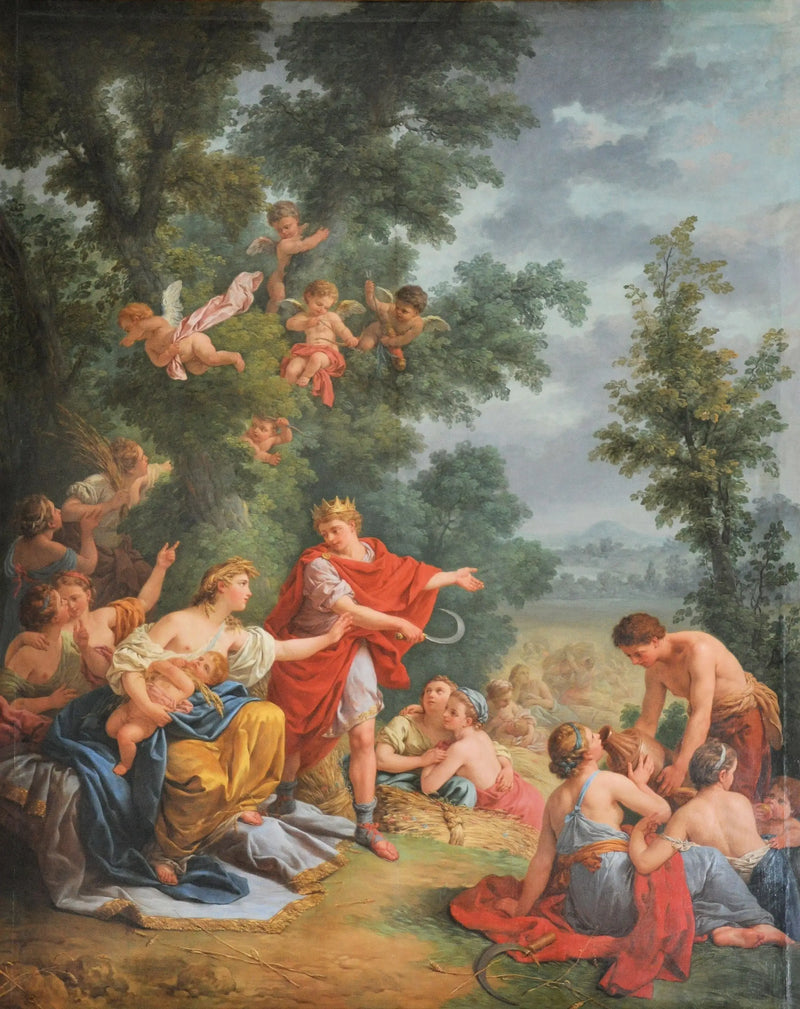 The Harvest, or Ceres and Triptolemus - Louis Jean François Lagrenée