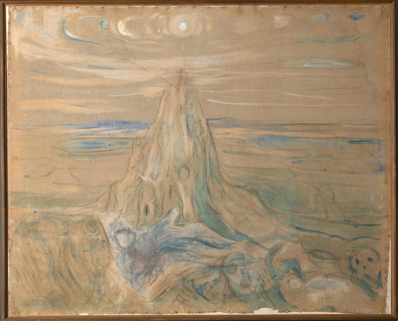 The Human Mountain - Edvard Munch