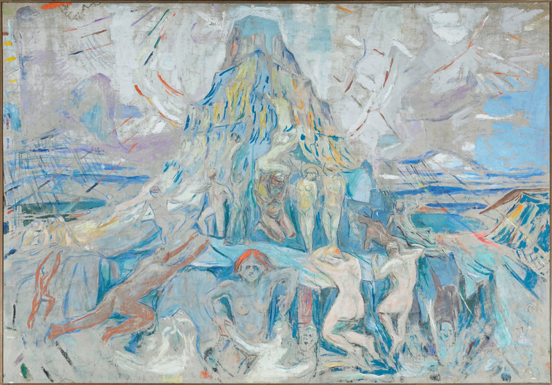 The Human Mountain: Towards the Light - Edvard Munch