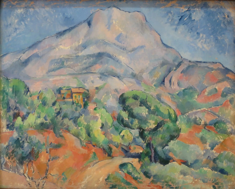 The Sainte-Victoire Mountain above the Tholonet Road - Paul Cézanne
