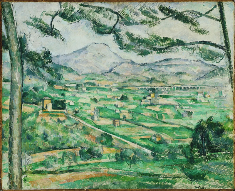 The Montagne Sainte-Victoire with Large Pine - Paul Cézanne