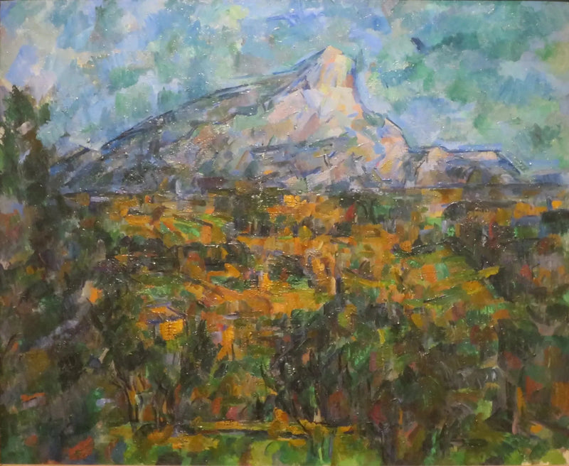 The Mont Sainte-Victoire seen from Les Lauves - Paul Cézanne