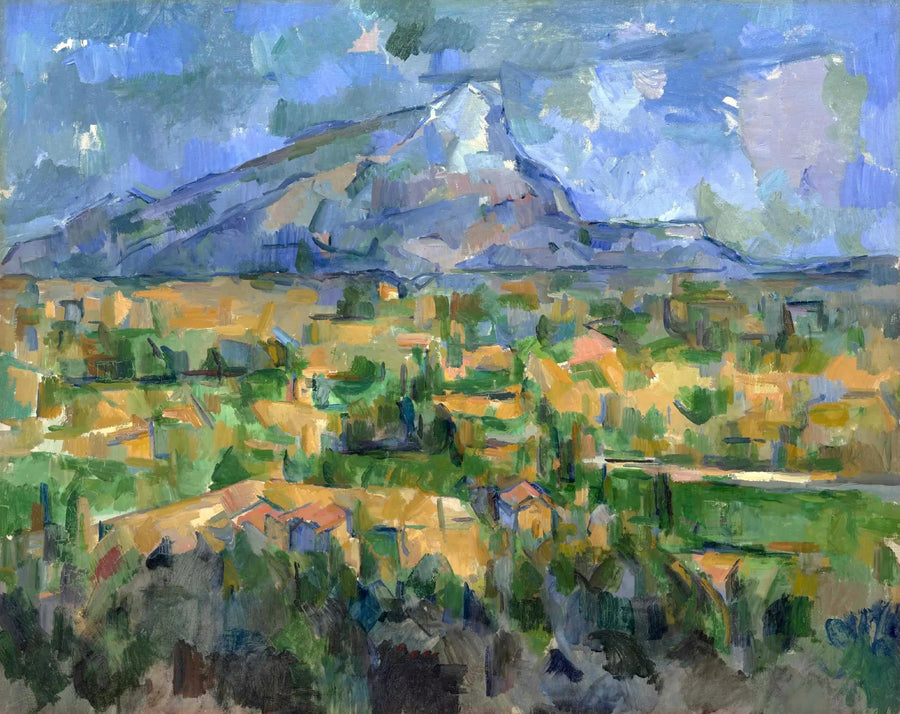 The Mont Sainte-Victoire seen from Les Lauves - Paul Cézanne