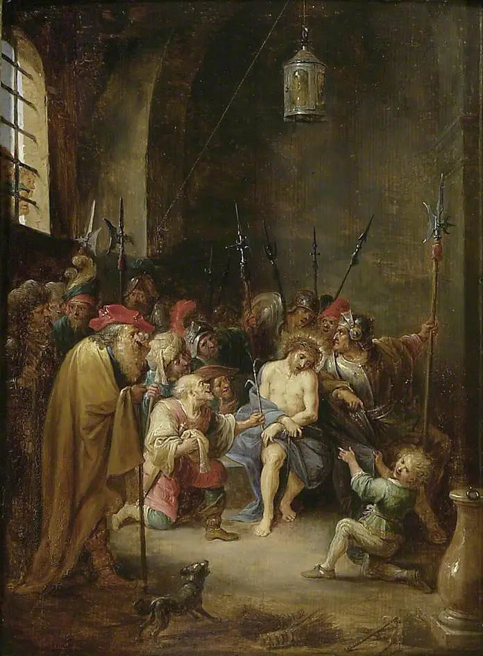 The Mockery of Christ - David Teniers the Younger