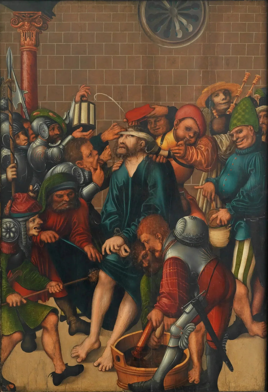 The Mockery of Christ - Lucas Cranach the Elder