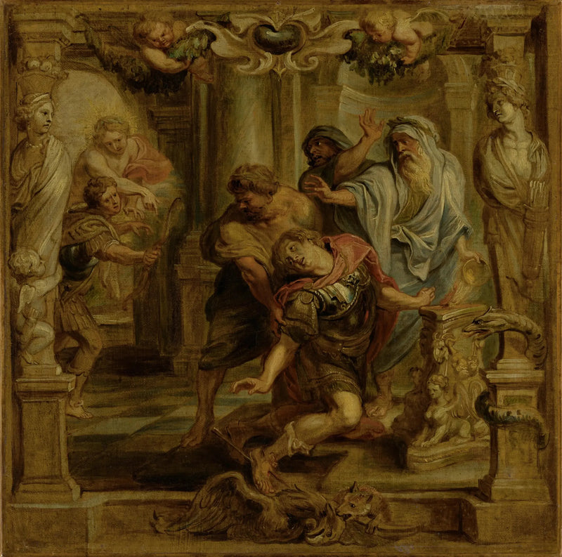 The Death of Achilles - Peter Paul Rubens
