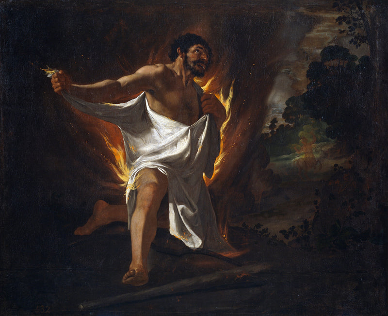 The Death of Hercules - Francisco de Zurbarán