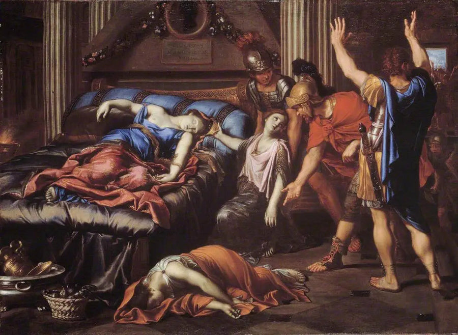 The Death of Cleopatra - Pierre Mignard