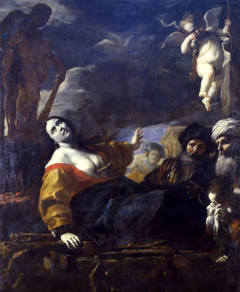 The Death of Dido - Mattia Preti