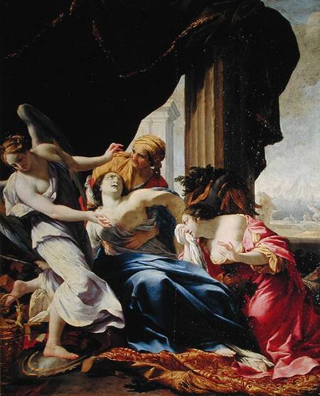 The Death of Dido - Simon Vouet