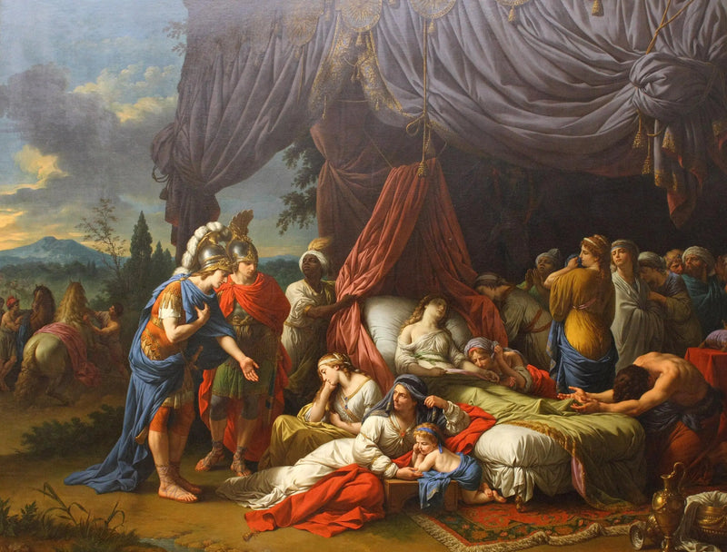 The Death of Darius's Wife - Louis Jean François Lagrenée