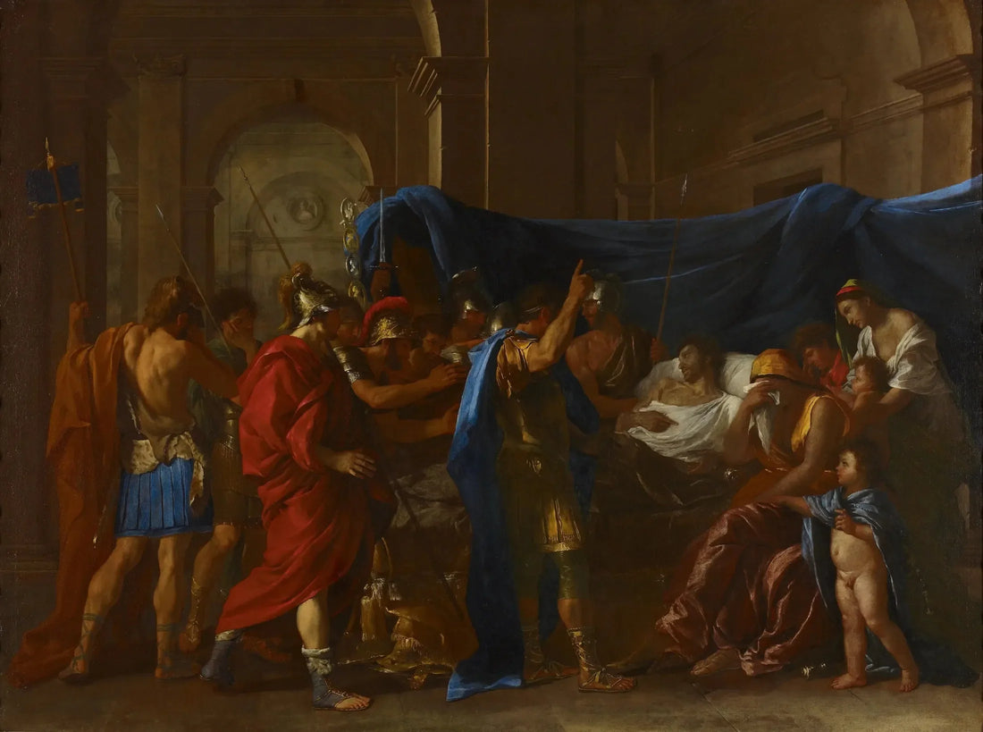 The Death of Germanicus - Nicolas Poussin