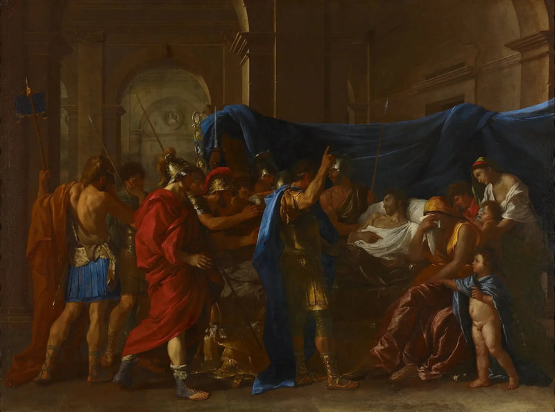 The Death of Germanicus - Nicolas Poussin