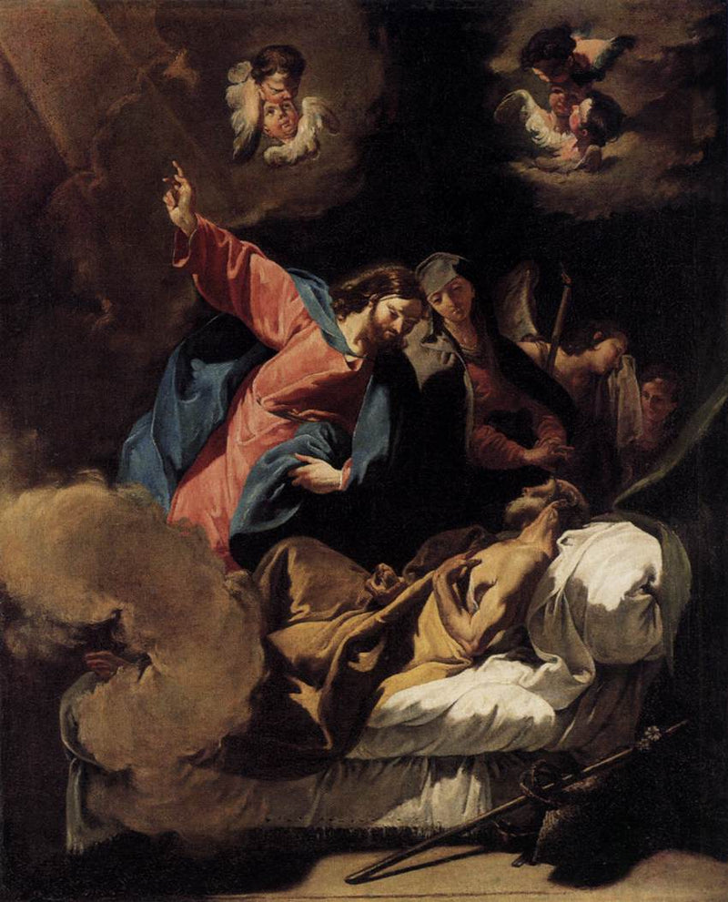 The Death of Joseph - Giovanni Battista Pittoni