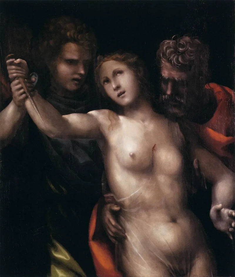 The Death of Lucretia - Il Sodoma (Giovanni Antonio Bazzi)