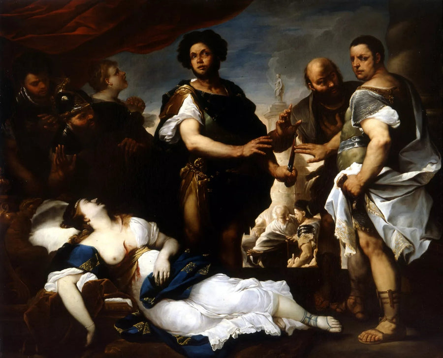 The Death of Lucretia - Luca Giordano