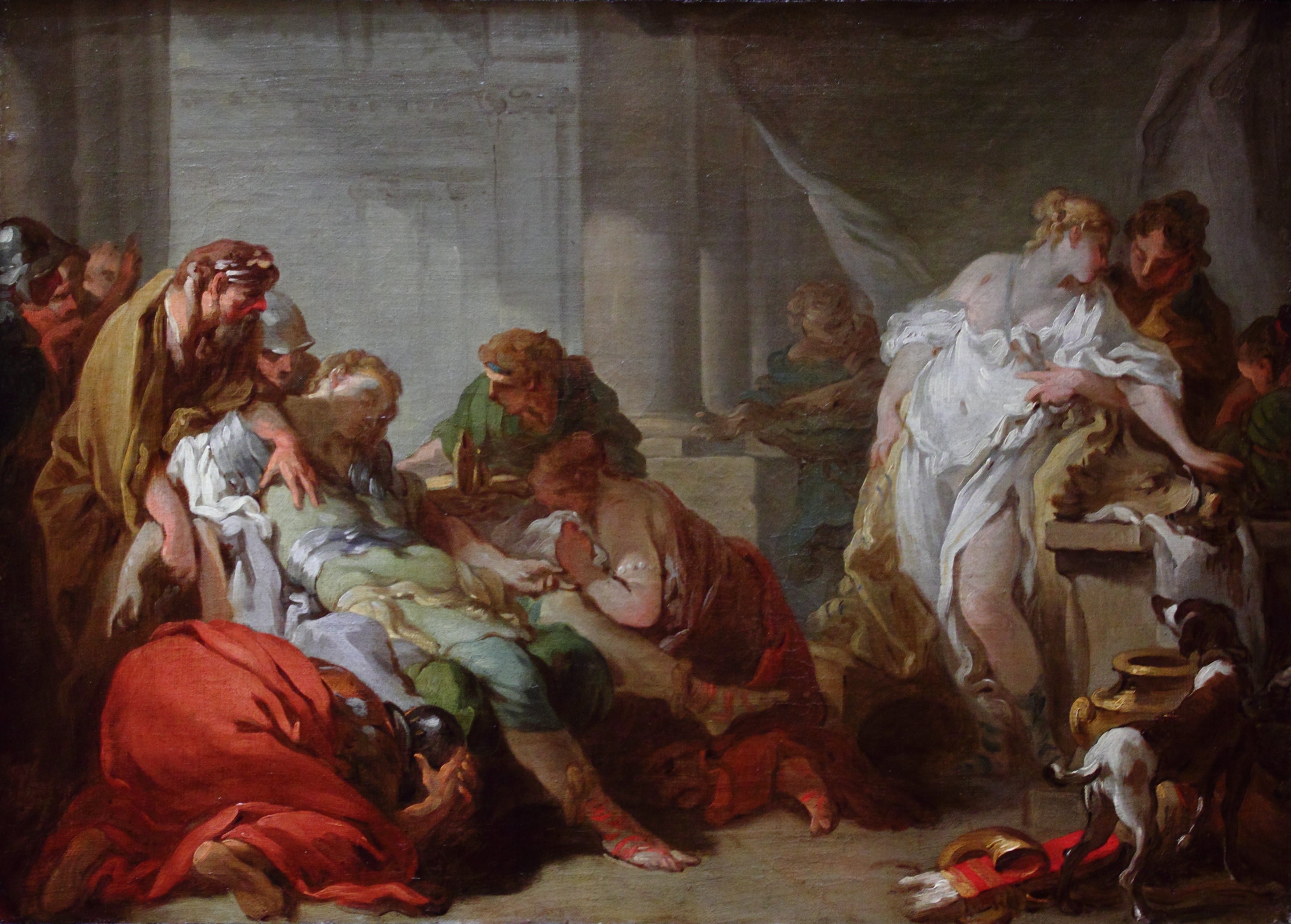 The Death of Meleager - François Boucher