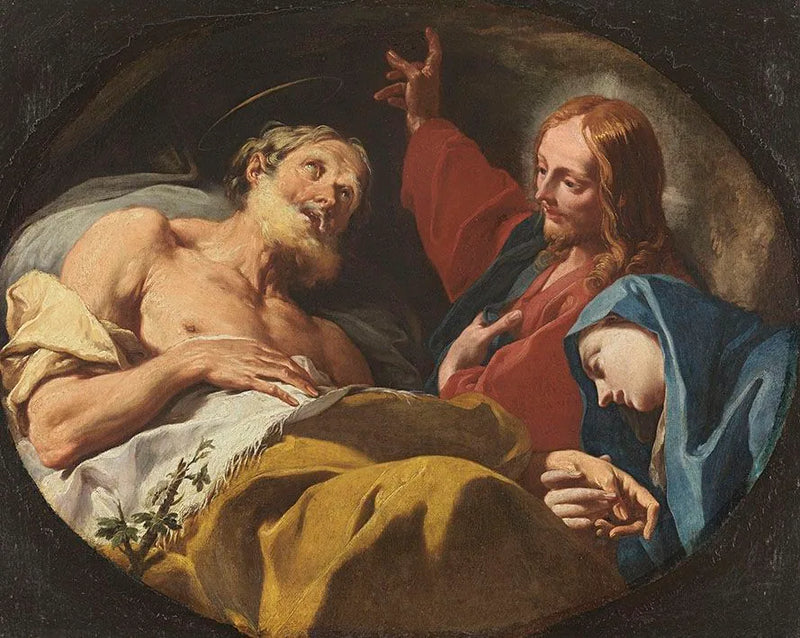 The Death of Saint Joseph - Giovanni Battista Pittoni