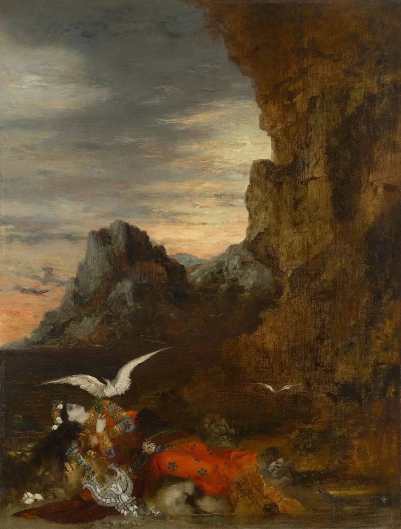 The Death of Sappho - Gustave Moreau