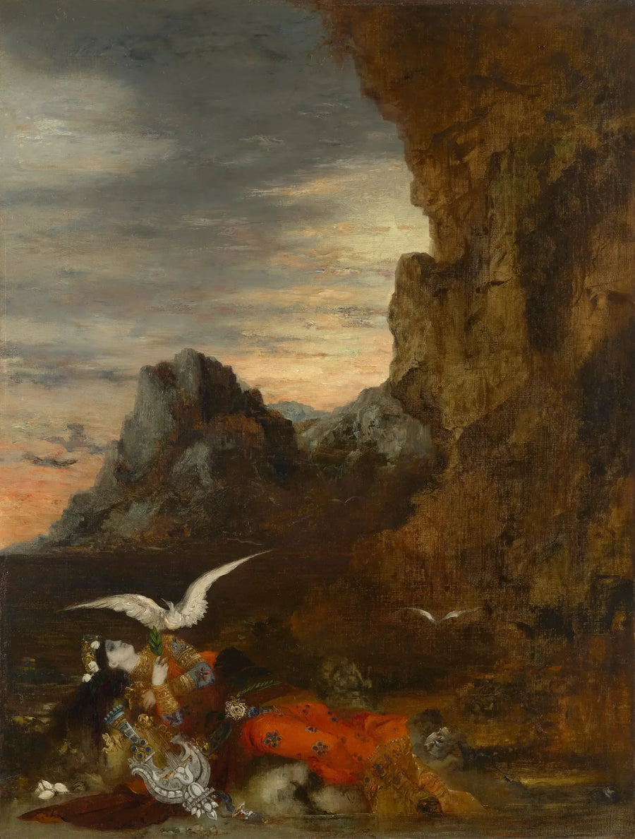 The Death of Sappho - Gustave Moreau