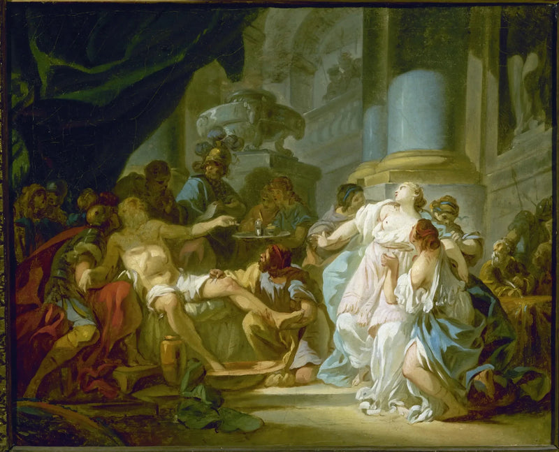 The Death of Seneca - Jacques-Louis David