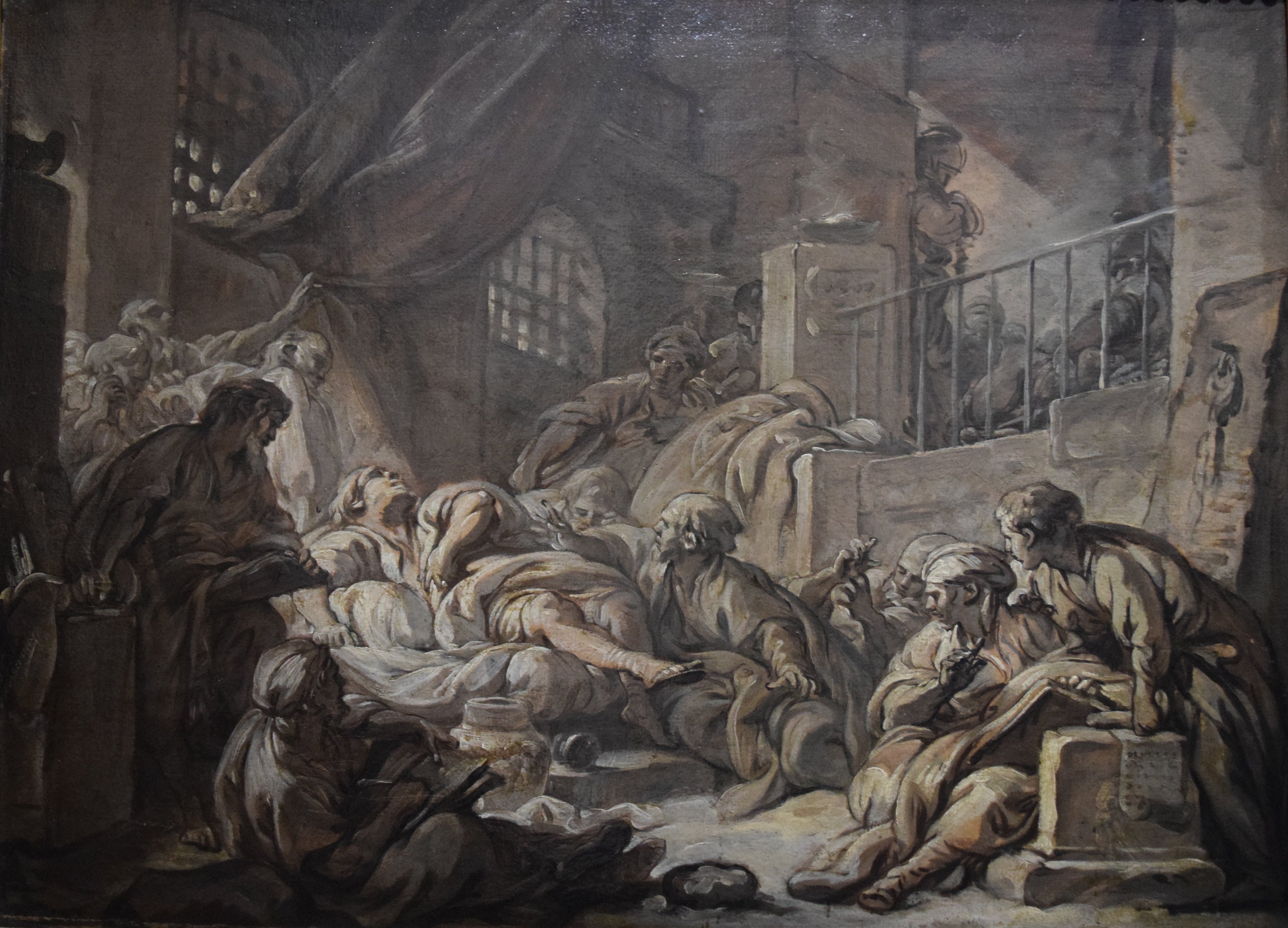 The Death of Socrates (sketch) - François Boucher