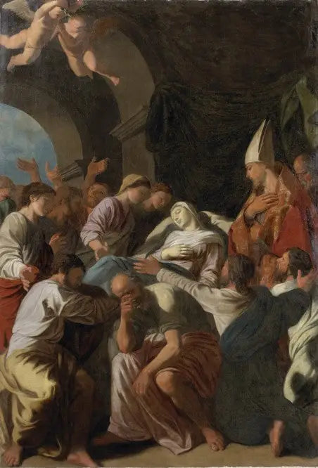 The Death of the Virgin - Nicolas Poussin