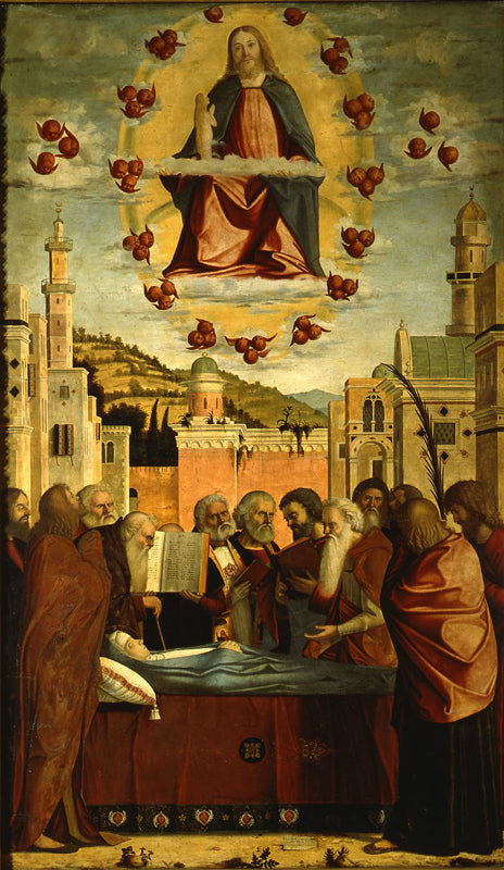 The Death of the Virgin by Carpaccio - Vittore Carpaccio