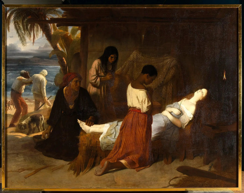 The Death of Virginie - Émile Signol