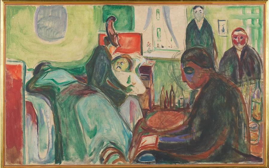 The Death of the Bohemian - Edvard Munch
