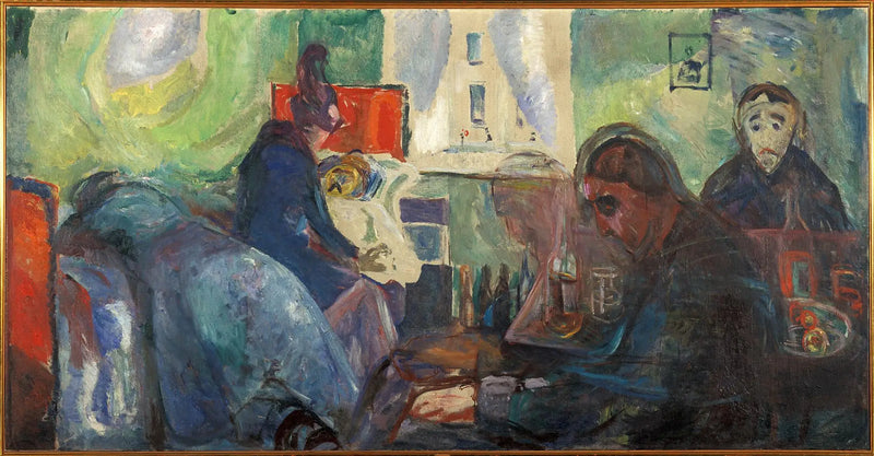 The Death of the Bohemian - Edvard Munch