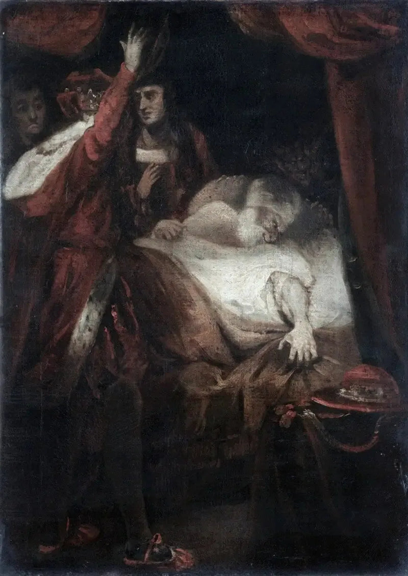 The Death of Cardinal Beaufort - Joshua Reynolds
