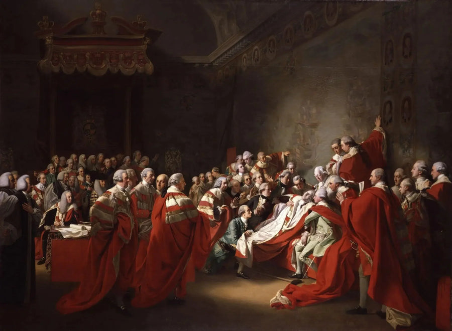 The Death of the Earl of Chatham - John Singleton Copley
