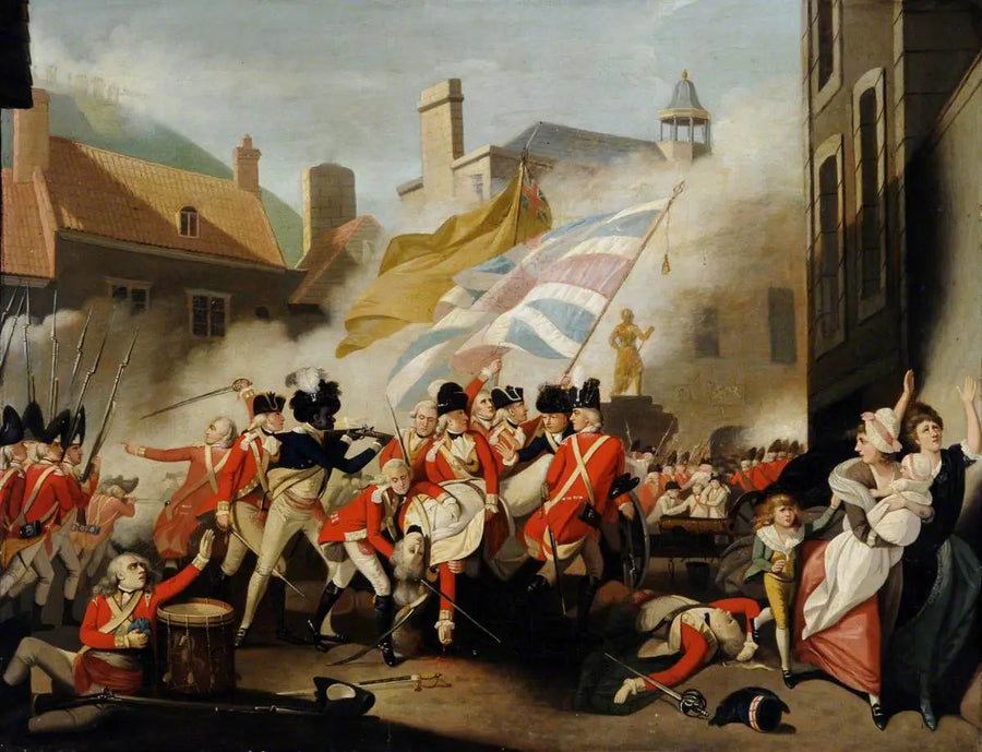 The Death of Major Peirson, January 6, 1781 - John Singleton Copley