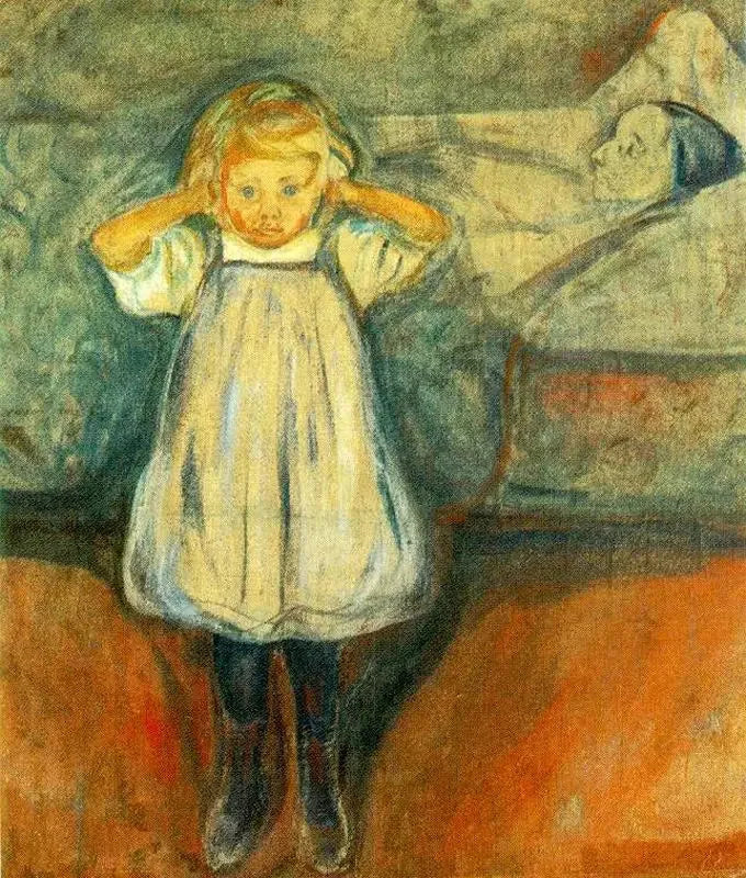 Death and the Child - Edvard Munch
