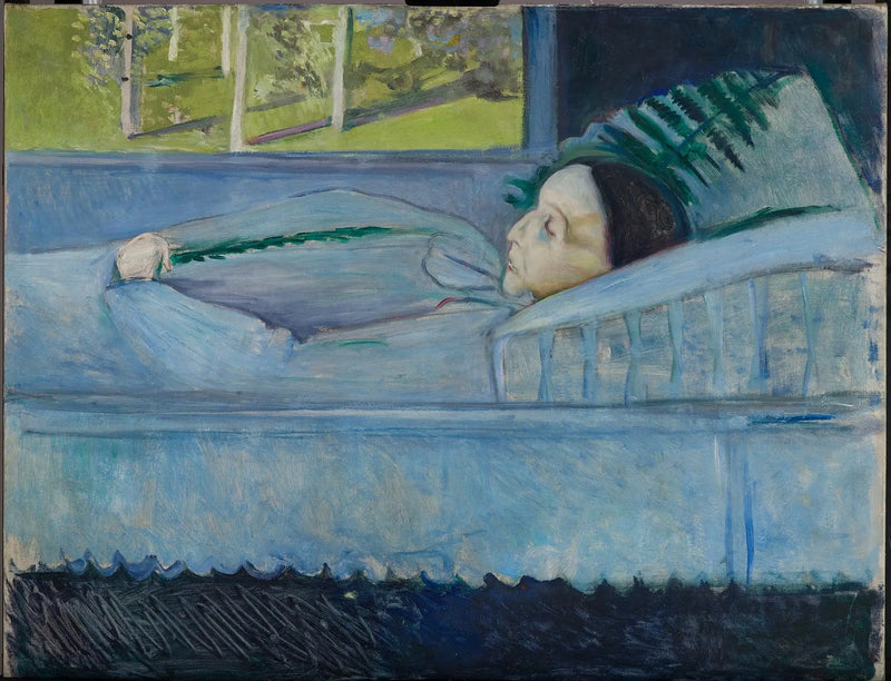 Death and Spring - Edvard Munch