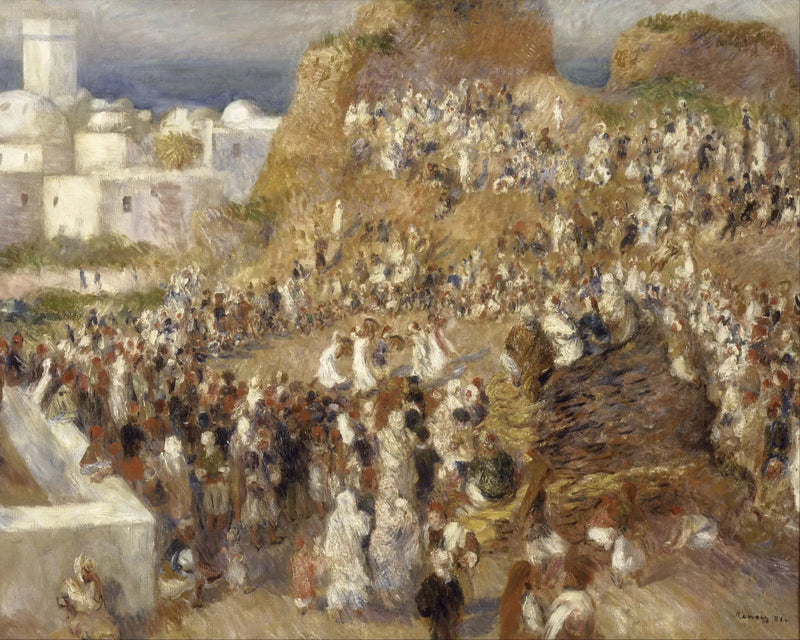 The Mosque - Pierre-Auguste Renoir